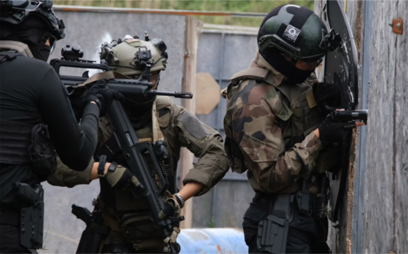 t95a和t92g痛球训练枪cqb对抗训练测试