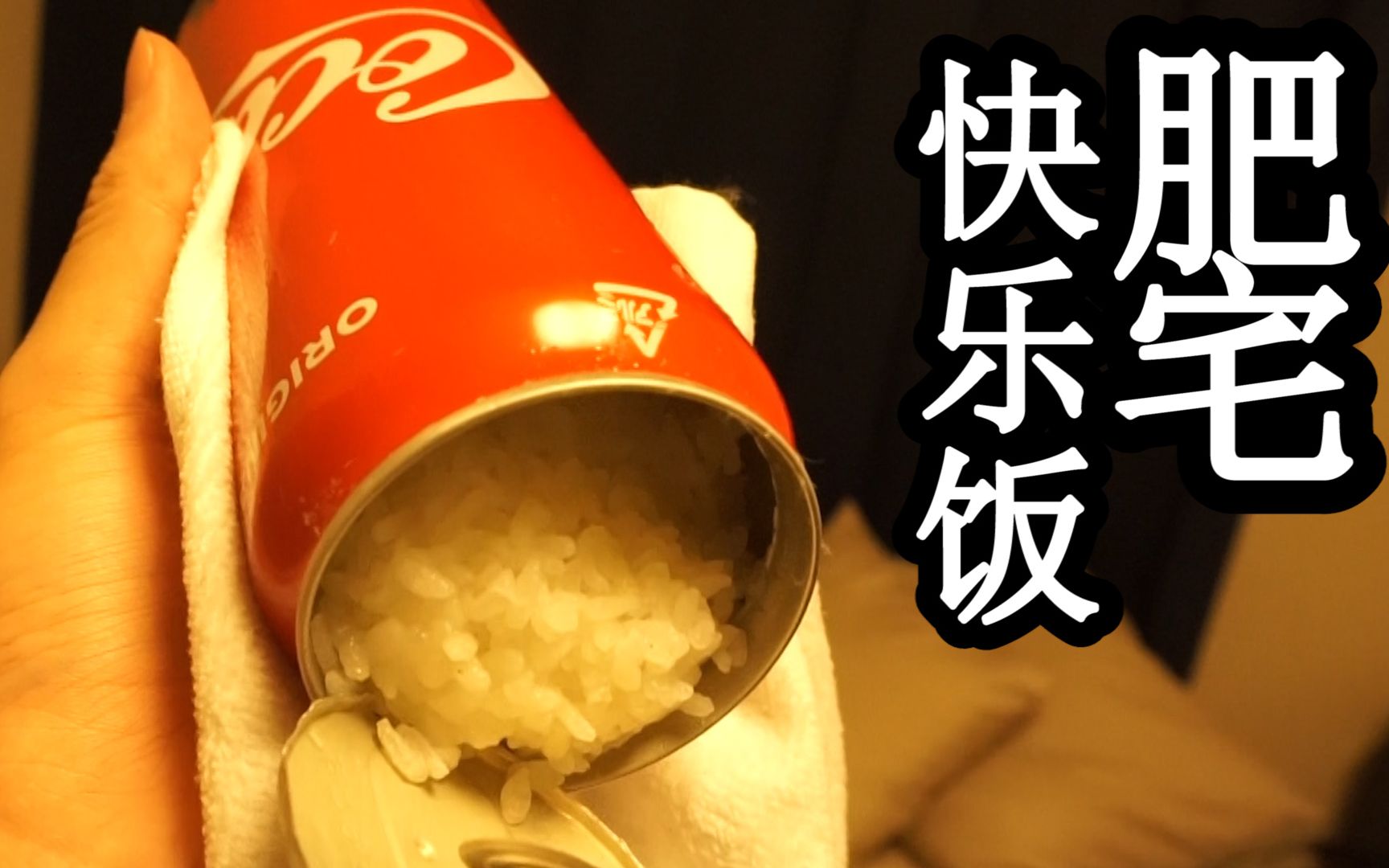 煮一听肥宅快乐饭没想到是这个味