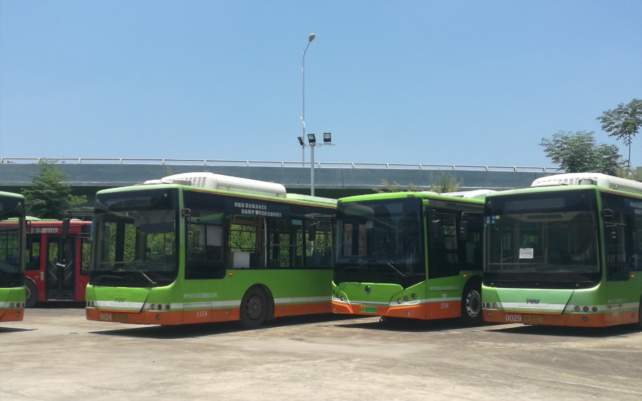 【最后的南车】南宁公交集团南车时代teg6129chev(走行音)