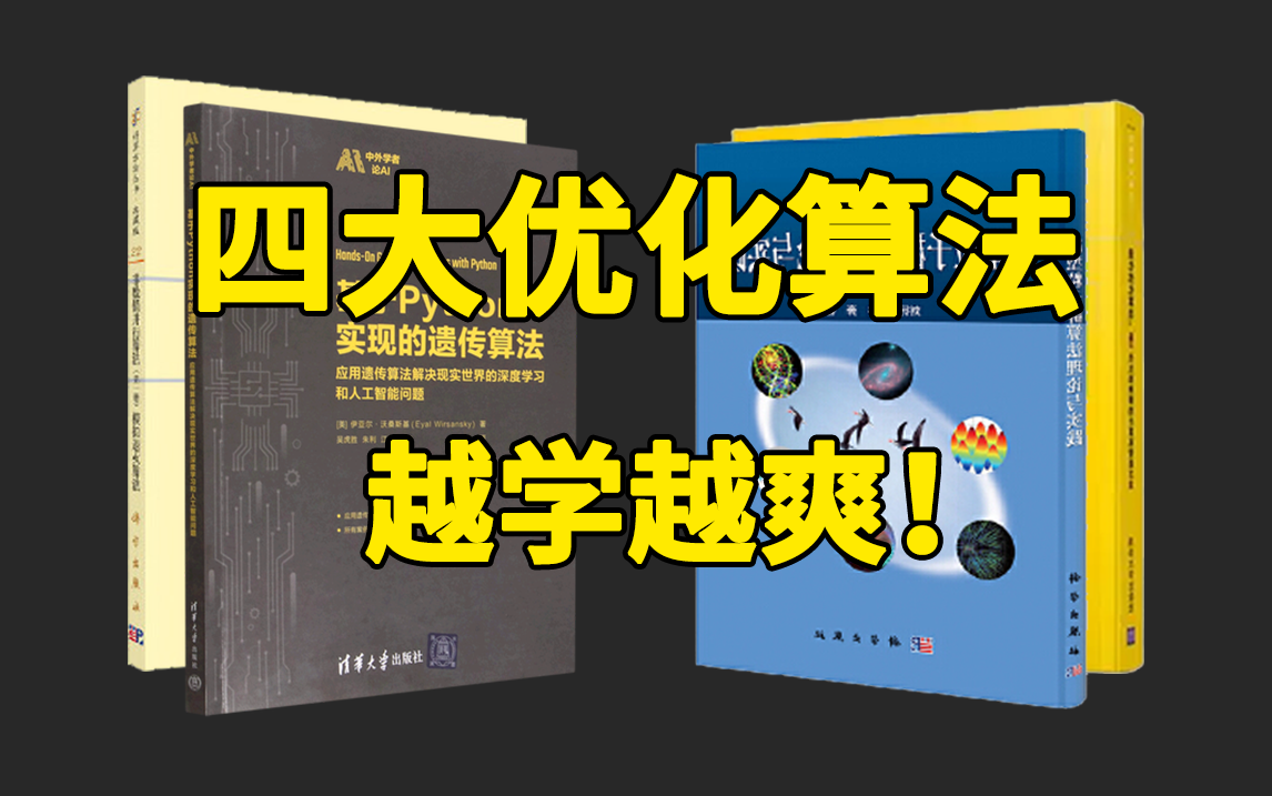 B站强推!这绝对是目前全网最简洁易懂的【四大全局优化算法】教程:遗传算法、蚁群算法、粒子群算法、模拟退火算法!哔哩哔哩bilibili