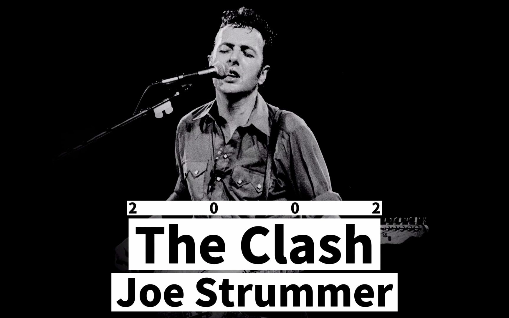 The Clash乐队灵魂人物Joe Strummer离世哔哩哔哩bilibili