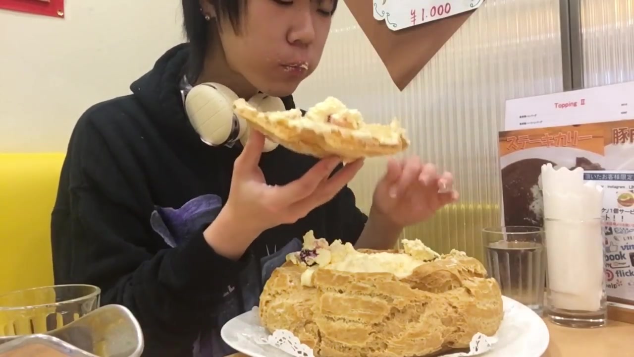 【大胃王draco】超大泡芙_哔哩哔哩_bilibili