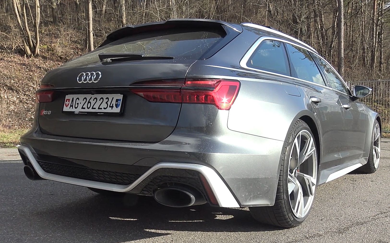 2020奥迪 rs6 c8 加速测试100-285km/h