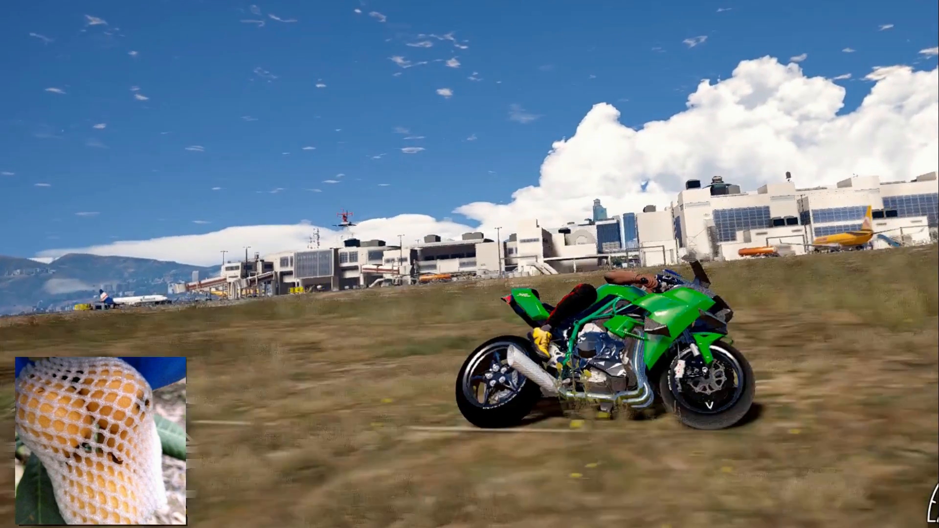 游戏铁柱第一次骑川崎h2根本驾驭不住