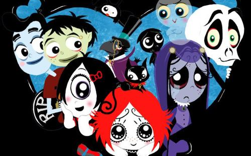 Ruby Gloom songs《快乐女孩露比》欧美音乐歌曲集(自制双语字幕)哔哩哔哩bilibili