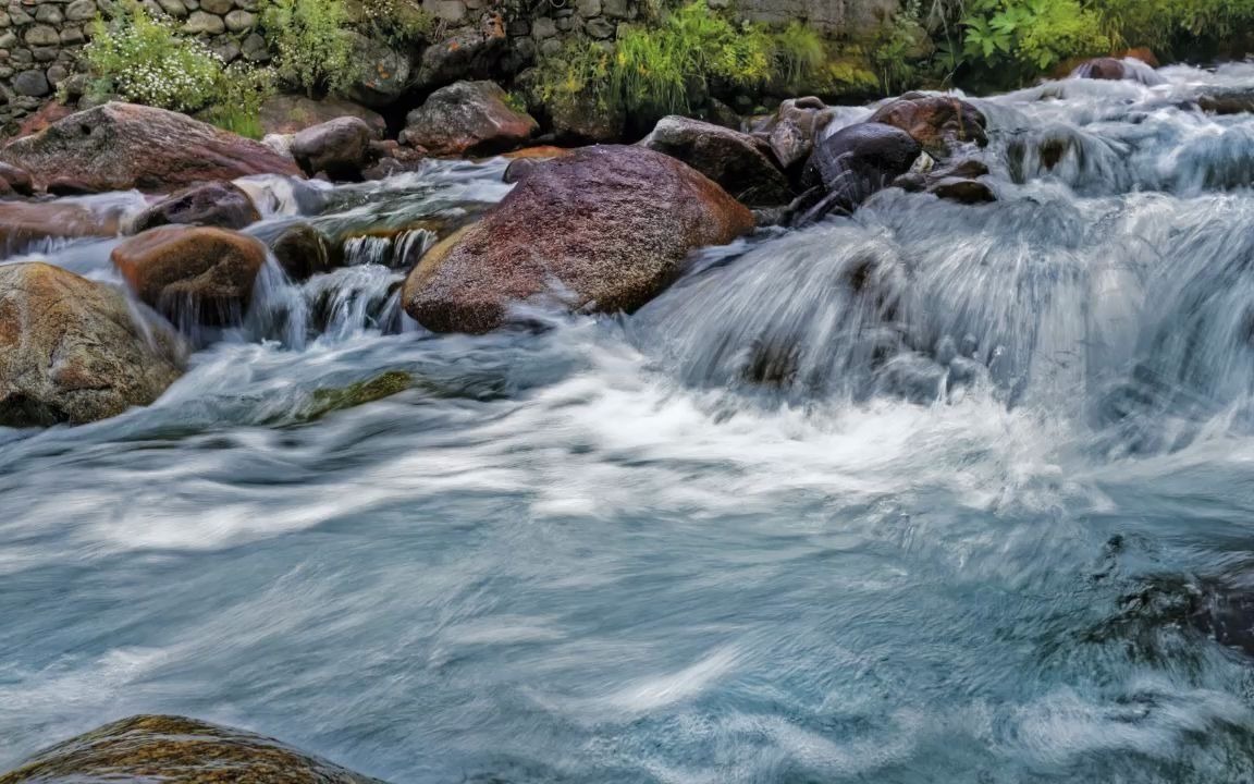 [图]【白噪音】三小时小溪流水，睡眠放松白噪音