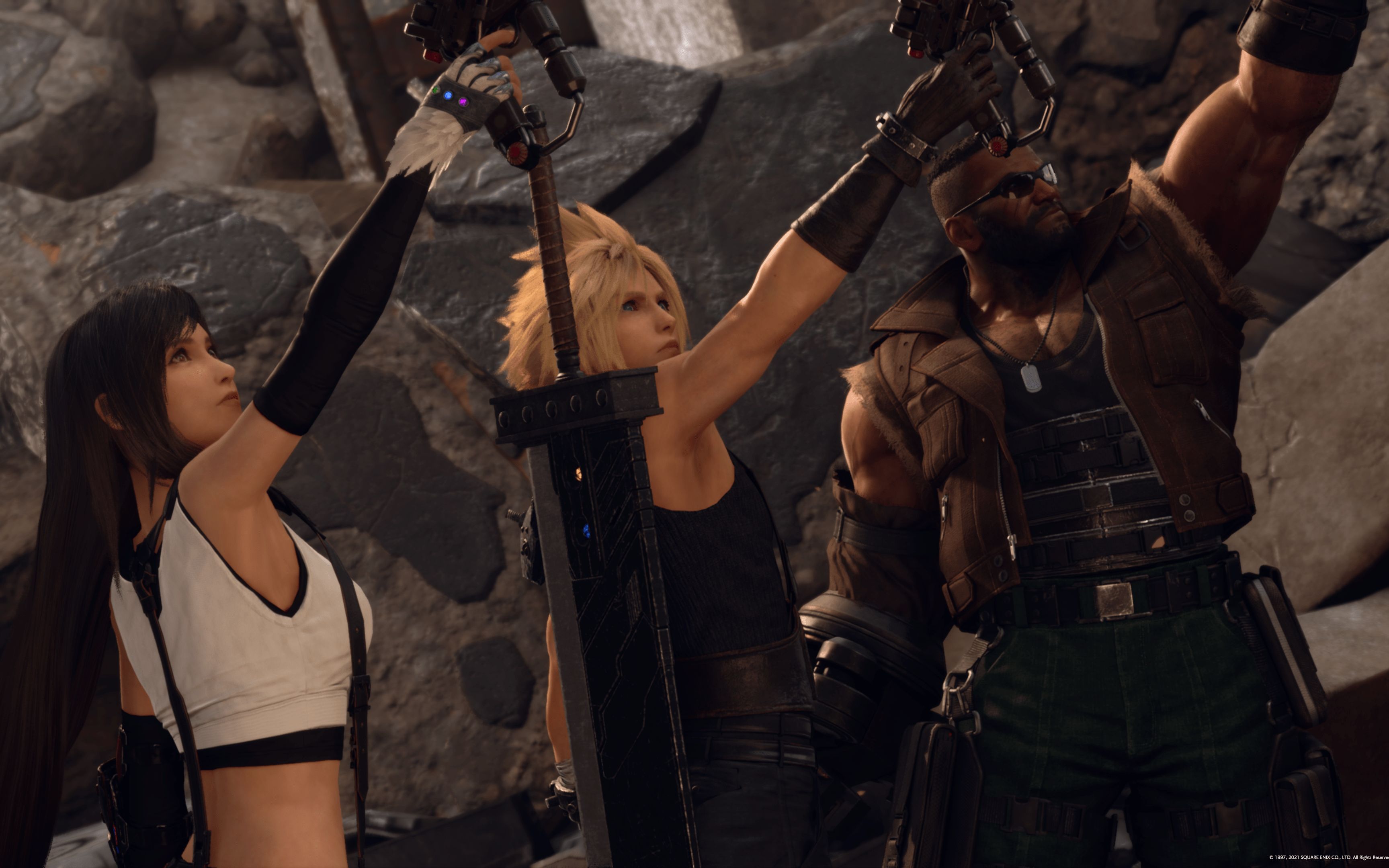 【final fantasy vii remake 最终幻想7 重制版 ps5 4khdr】巴雷特对