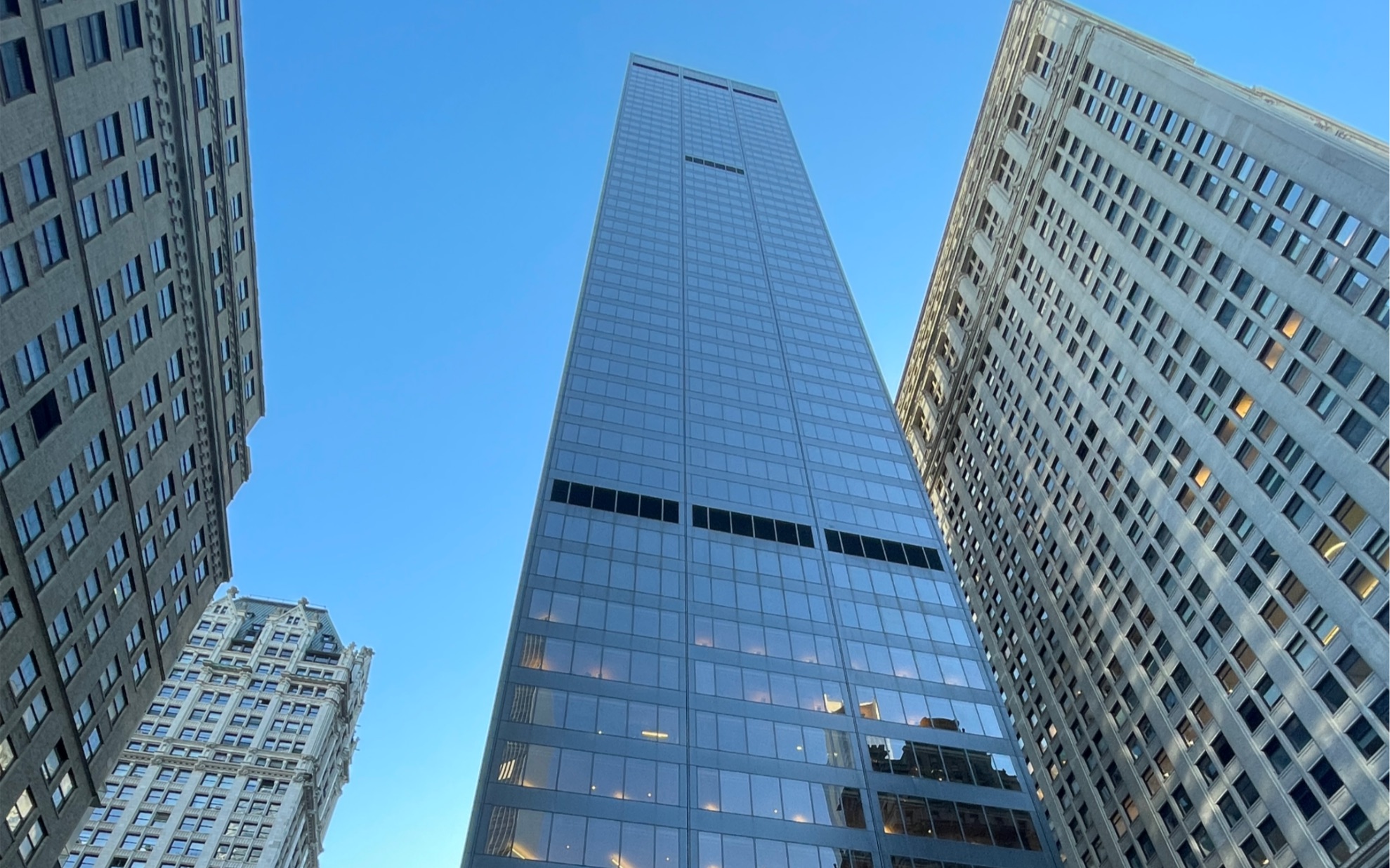 schindler 7000 高难门禁预约 纽约华尔街某1964年超高层写字楼高区