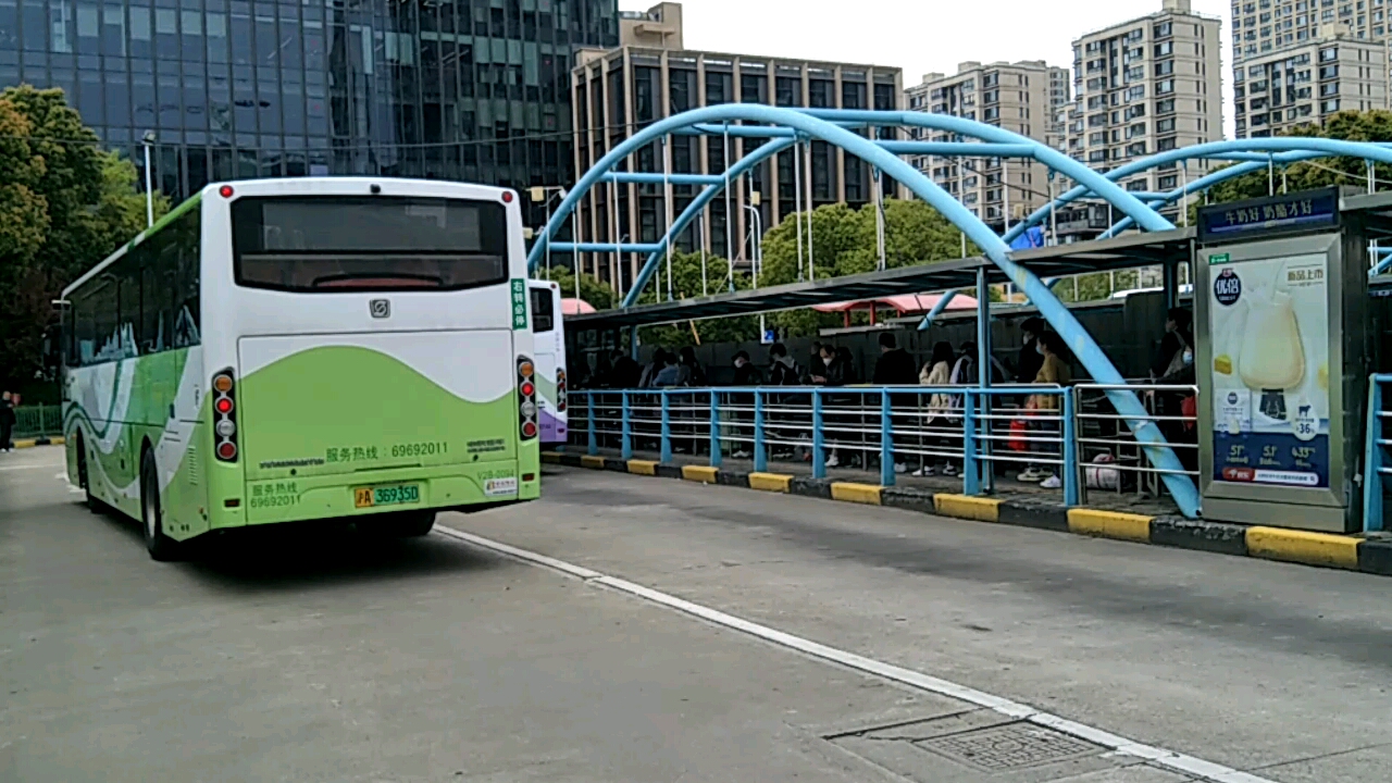 【上海公交】申崇三线v2b-0135出汶水路共和新路站