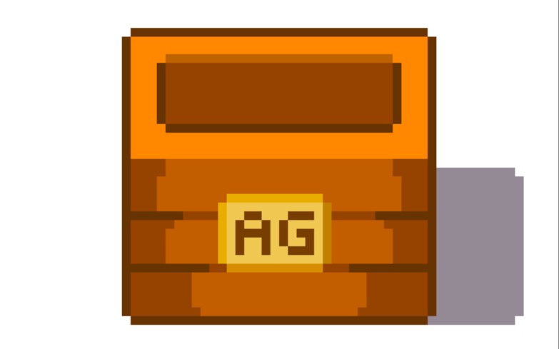 像素画临摹箱子