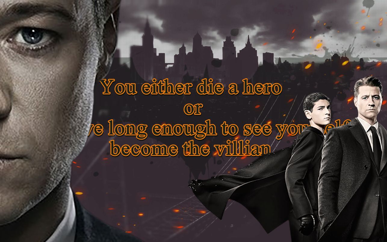 哥谭镇咯噔咯噔的戈登探长他来啦