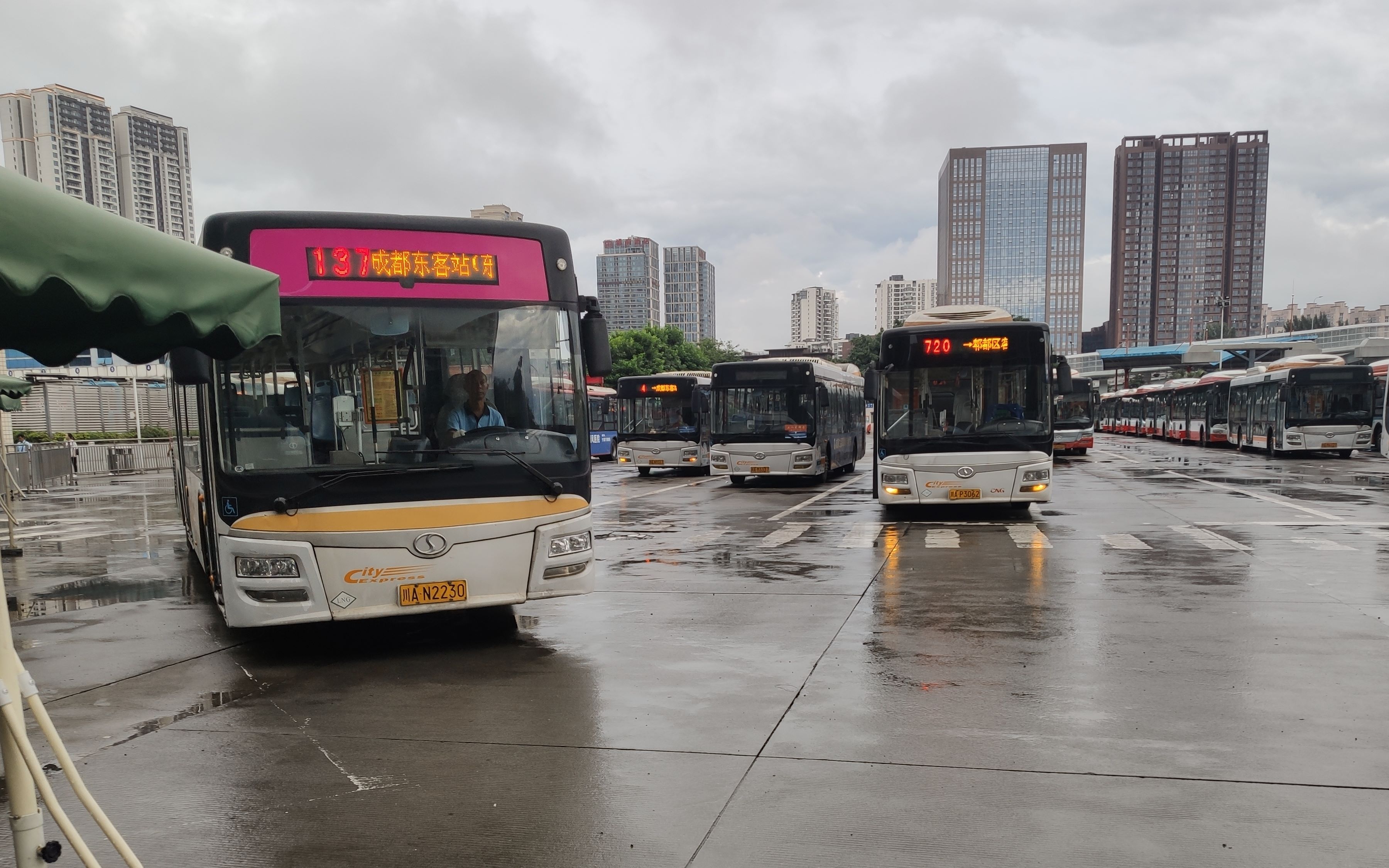 【成都brtpov4th】【4k尊享/公交pov37th】成都快速公交k12线 成都东