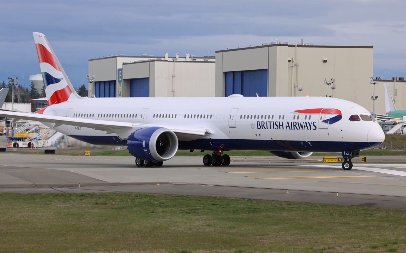英航波音787-10交付飞行 2023.4.