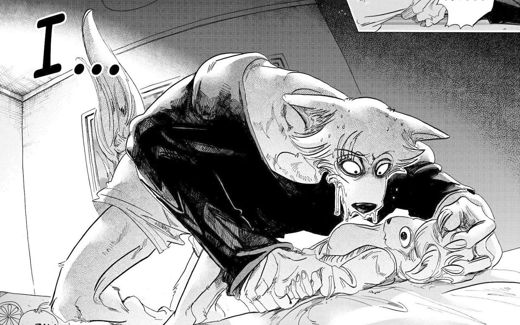 [图]雷格西初次食肉后上瘾，竟半夜推倒隔壁雌性绵羊！【BEASTARS/动物狂想曲#5】