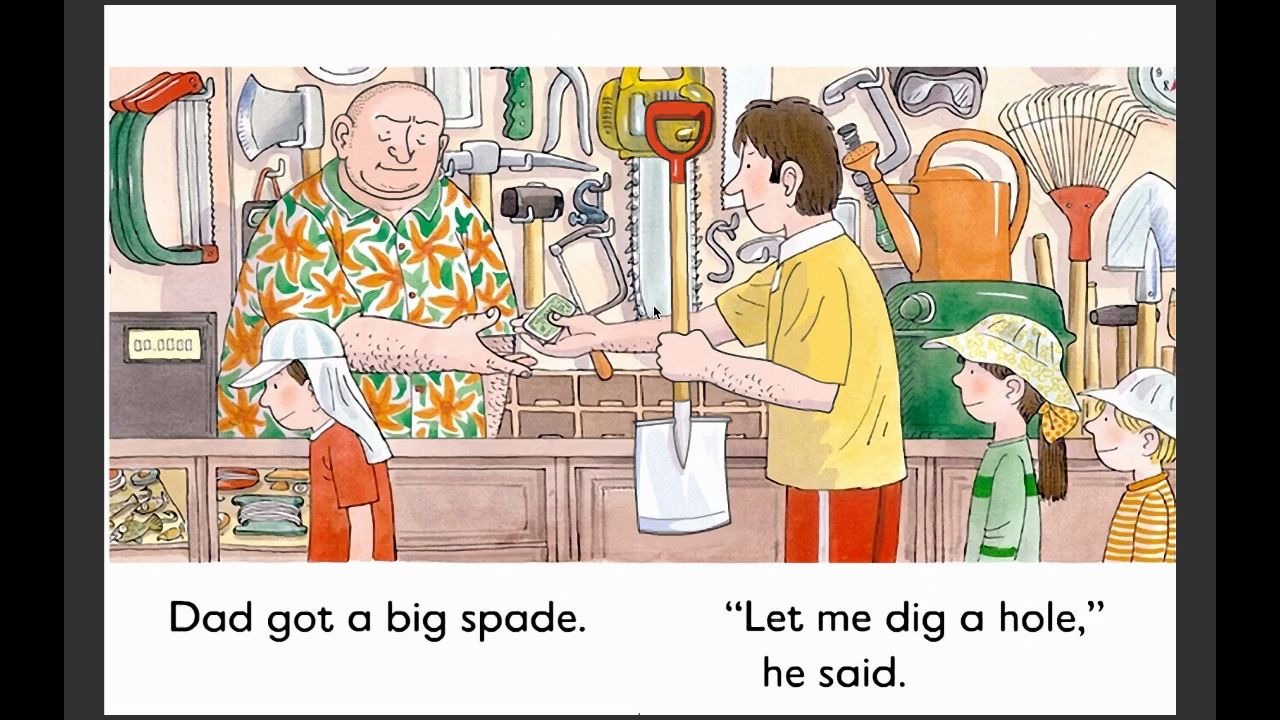 牛津树绘本双语精讲100天day44theholeinthesand