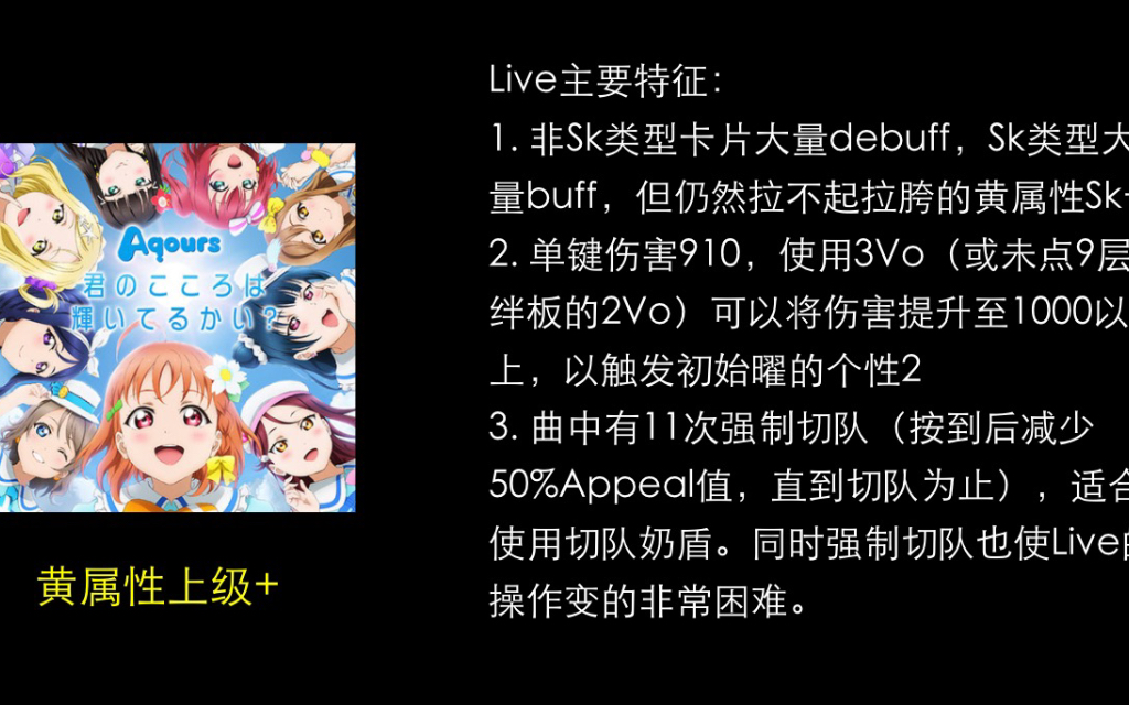 [图]【歌曲攻略】君のこころは輝いてるかい？（你的心灵是否光芒闪耀）上级+难度