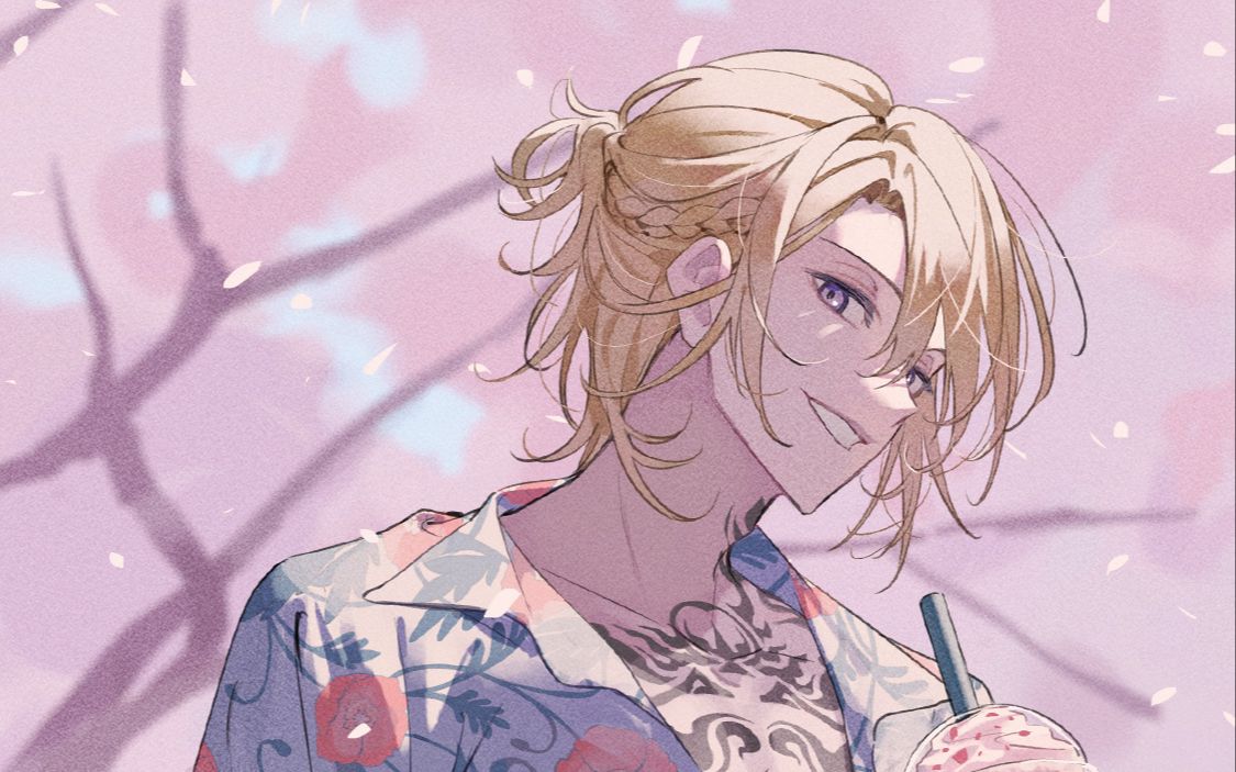 【不用烤】luca樱花季动态壁纸【luca kaneshiro/nijisanji en】