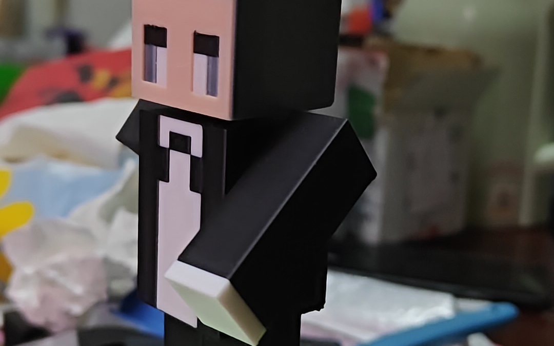 3d打印手办分享 我的世界定制手办