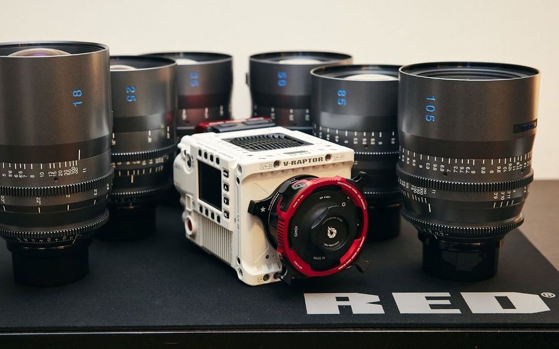 redraptor8k电影机开箱tokinavistaone镜头上手视频