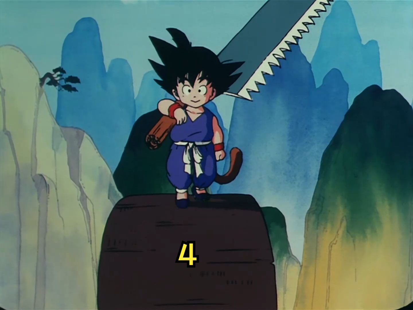 《七龙珠第4集》| 悟空打败乌龙,从村民手中获得龙珠.