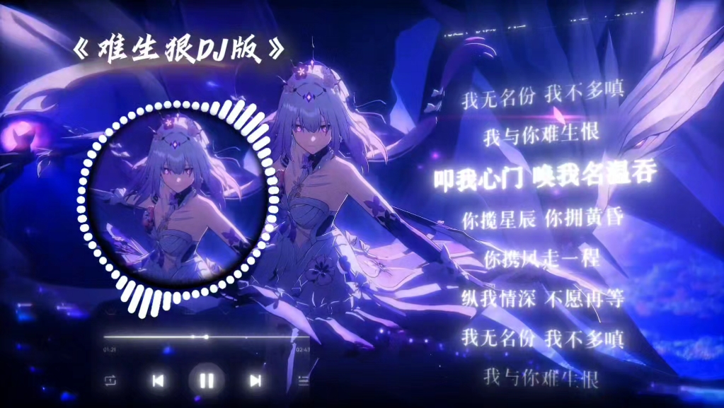 循环歌单|“怎敢怪红尘”|《难生恨DJ版》