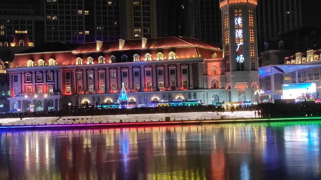 津湾广场2024年跨年活动～～打火花