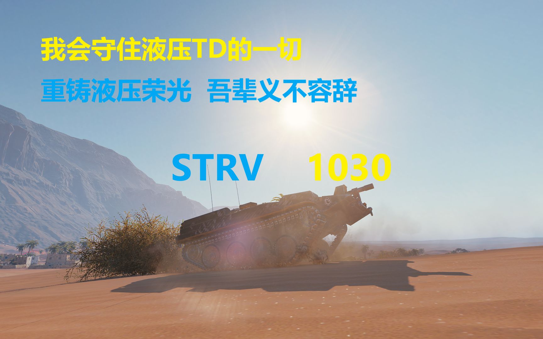 【坦克世界】液压TD中最拉的一辆?防守型TD破僵局绝杀 STRV1030 7400+伤害哔哩哔哩bilibili