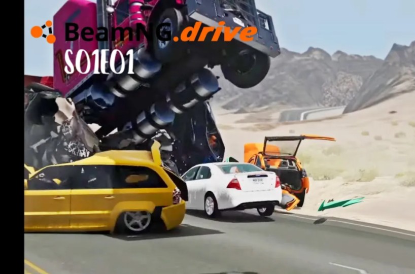 【BeamNG】毁灭瞬间第一季第一集Division Studios单机游戏热门视频