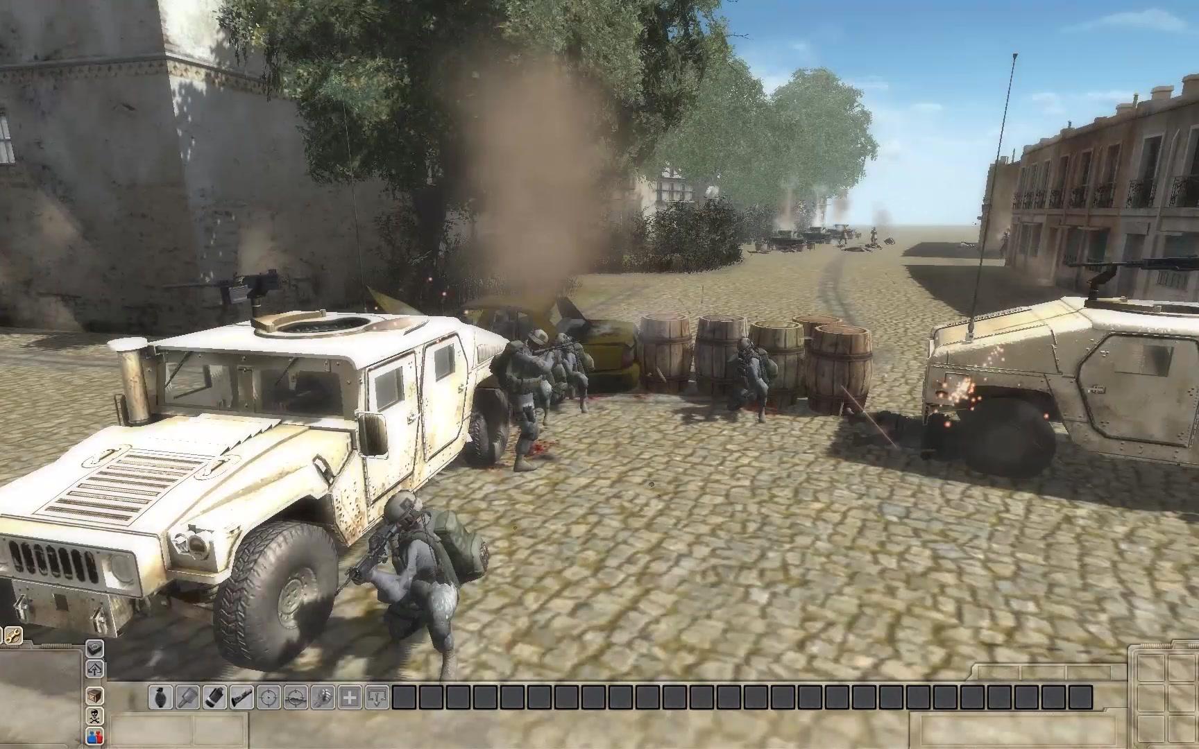 【战争之人】50kb分子围攻20美军 4悍马车