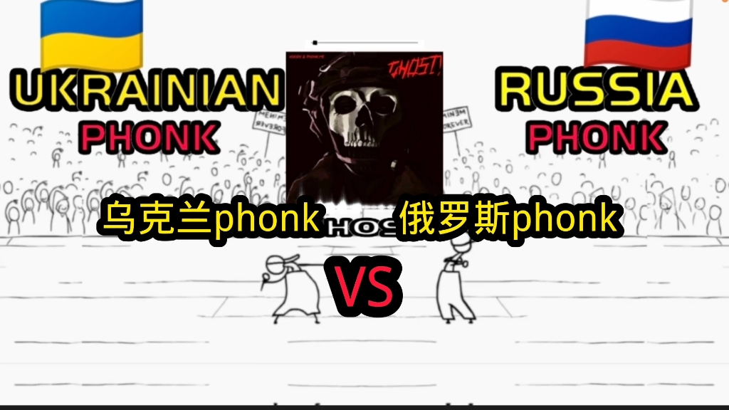 [图]乌克兰phonk vs 俄罗斯phonk？😈硬碰硬？