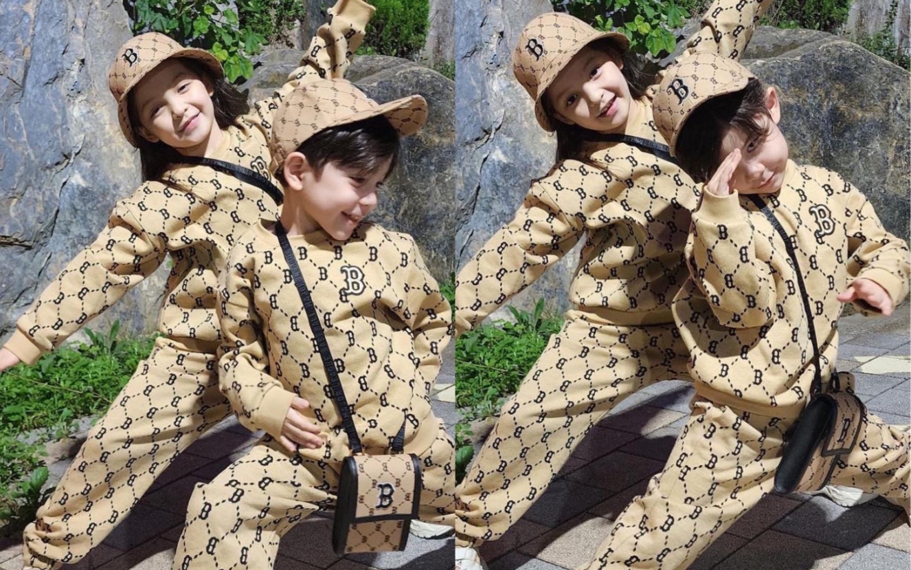 【朴娜恩/朴建厚】老父亲发的建娜广告近照_哔哩哔哩_bilibili