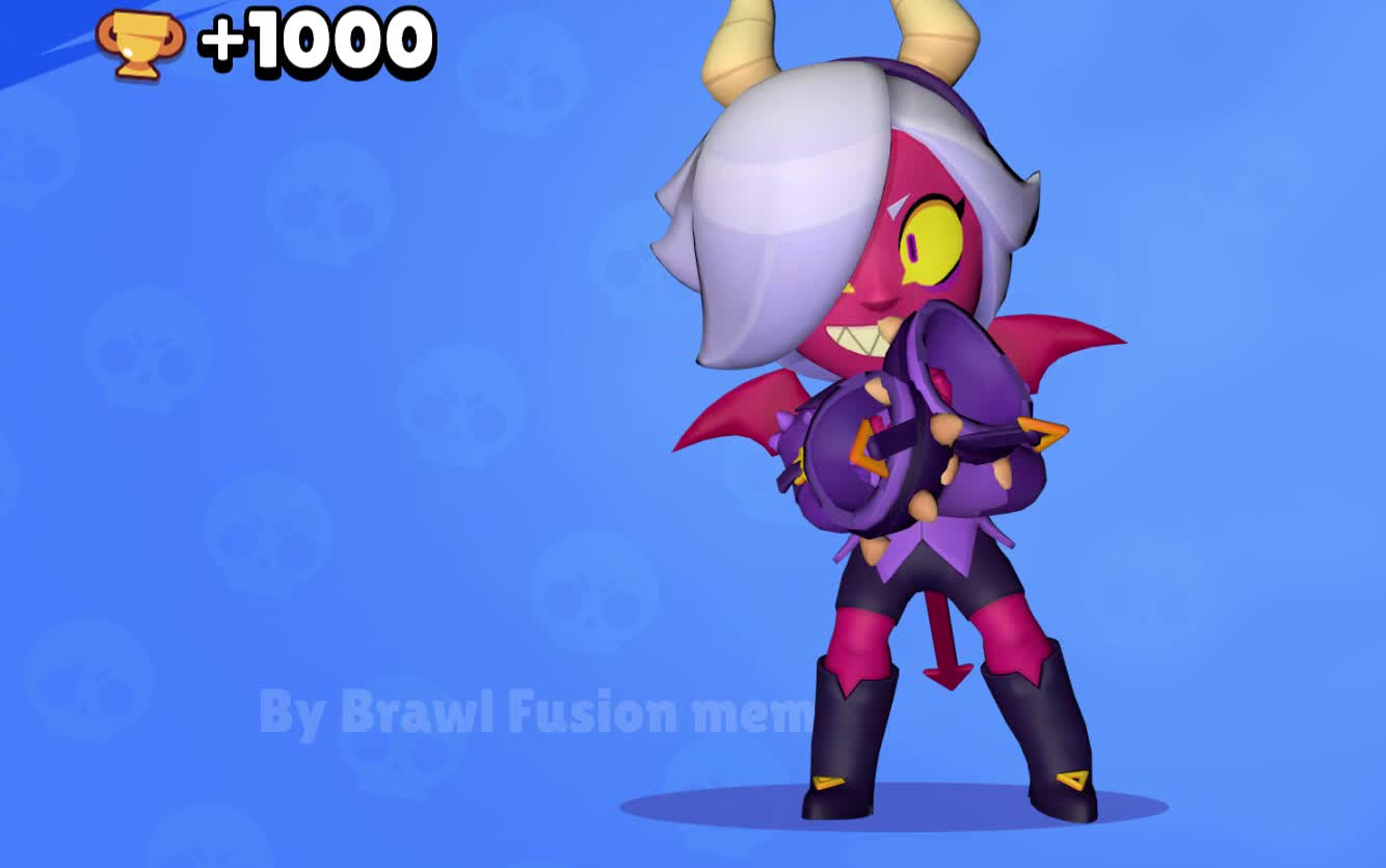 trixiecolettedancewinningposeconcept3dbrawlstarsanimation