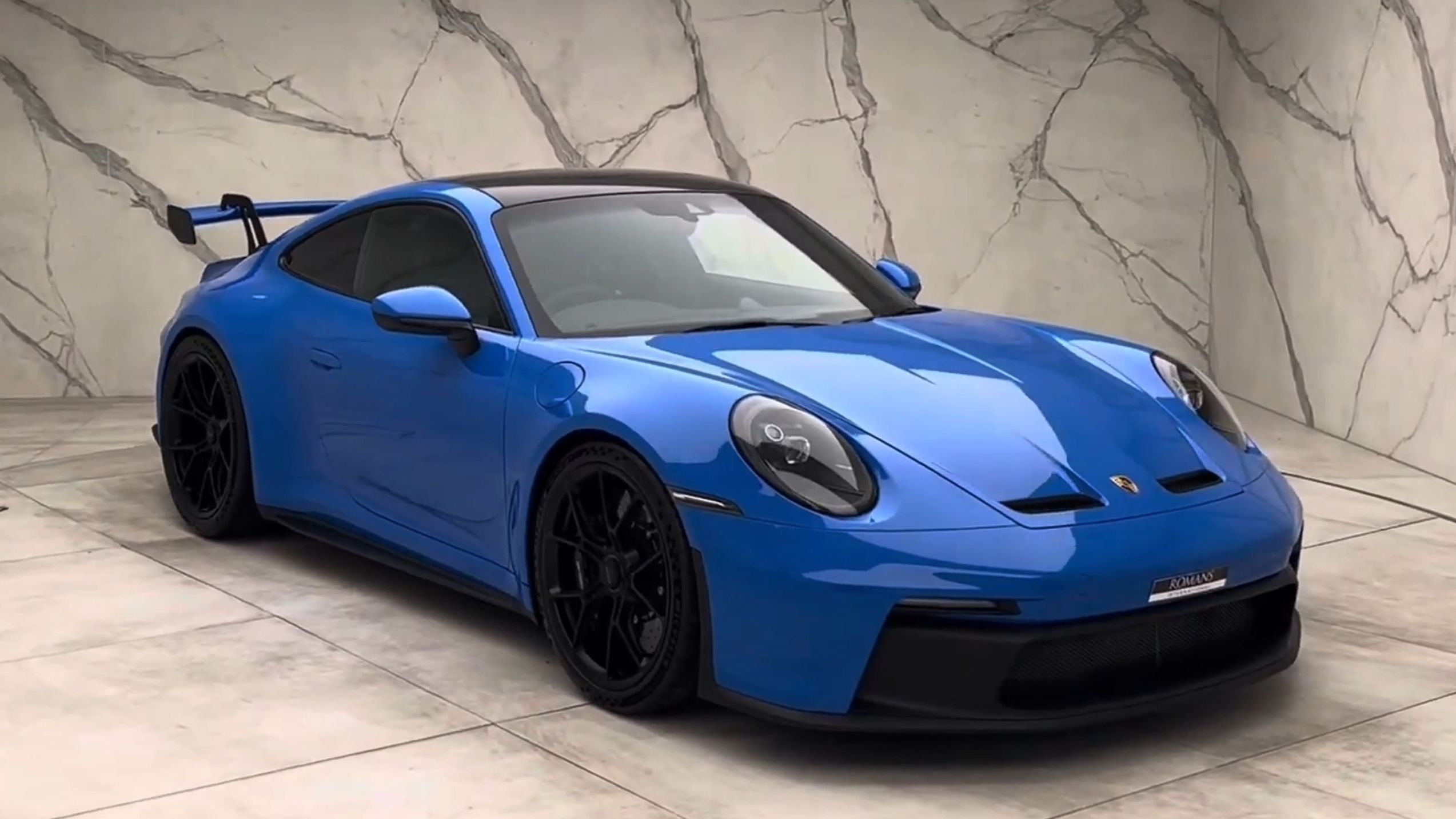 【4k鉴赏】保时捷 911 (992) gt3 (2021)- shark blue