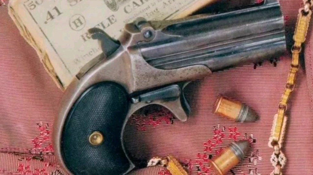 一款简单的德林杰皮筋枪