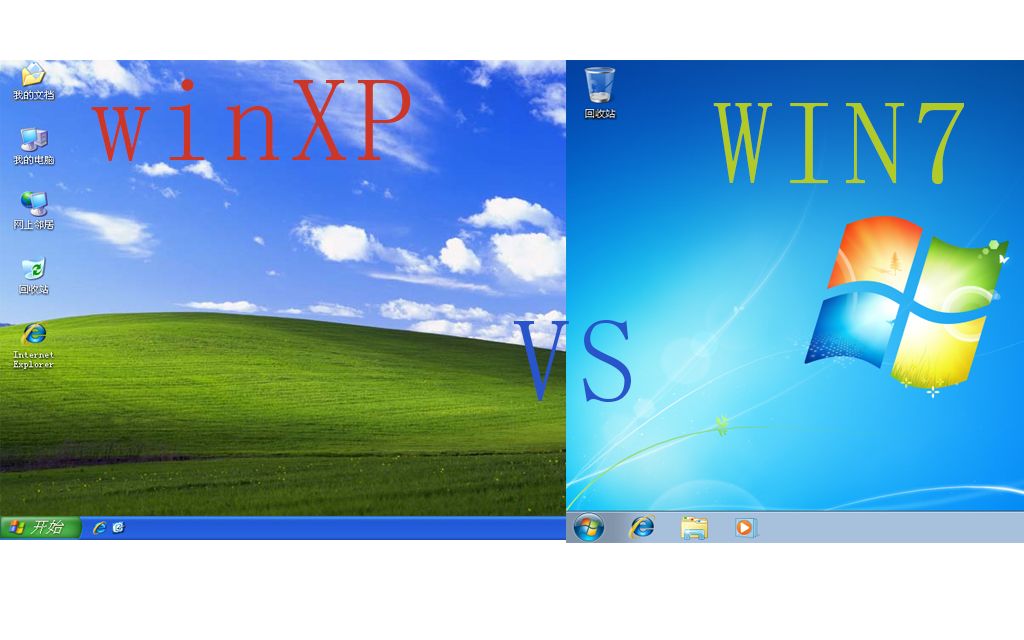 winXP对比win7系统,哪个更好用?哔哩哔哩bilibili