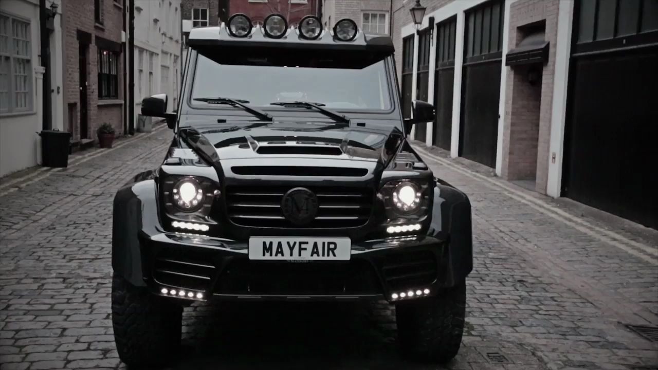 高清视频,mansory迈莎锐g级越野车6x6—王者霸气_哔哩哔哩 (゜-゜)つ