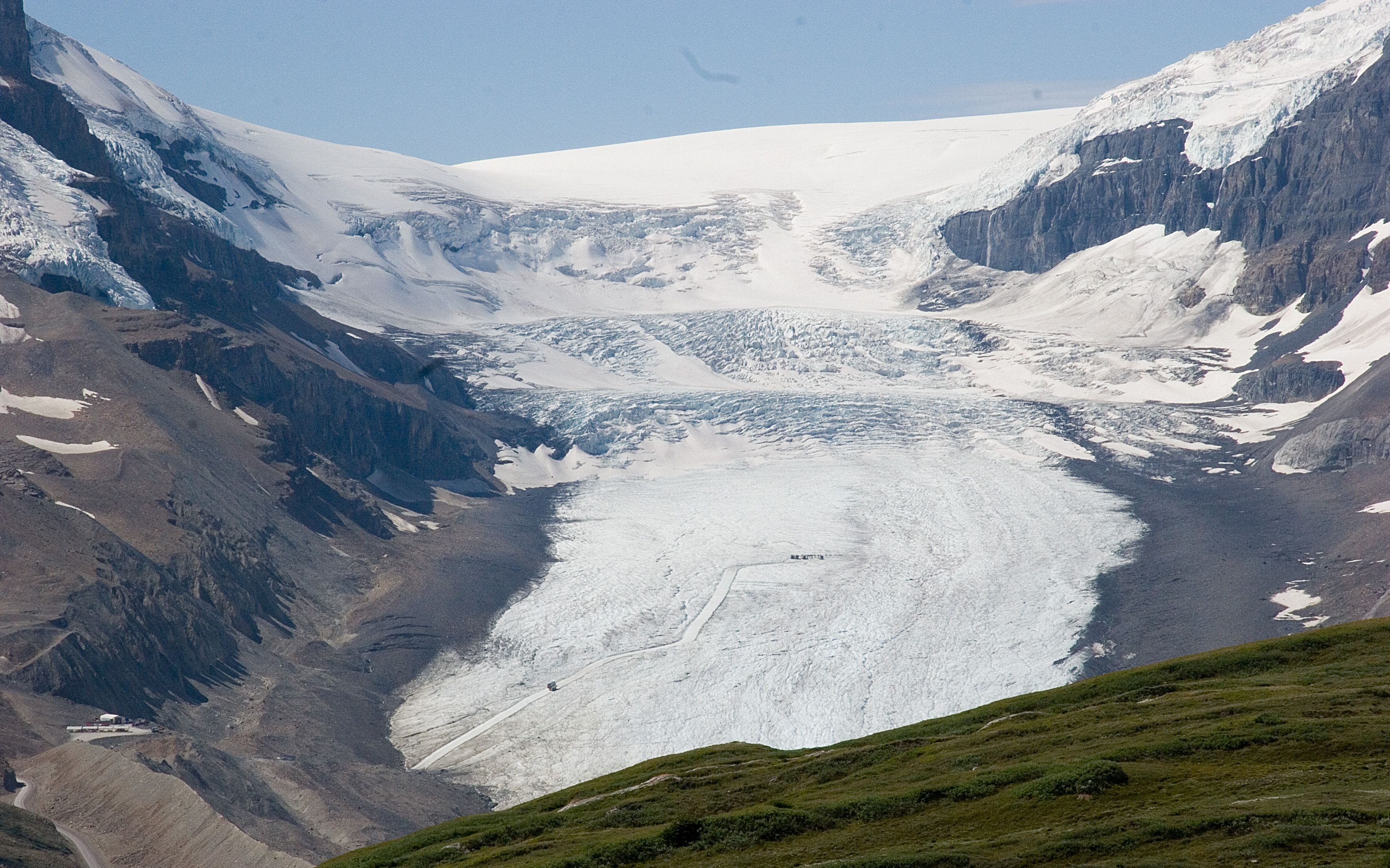 saskatchewanglacier冰川航拍