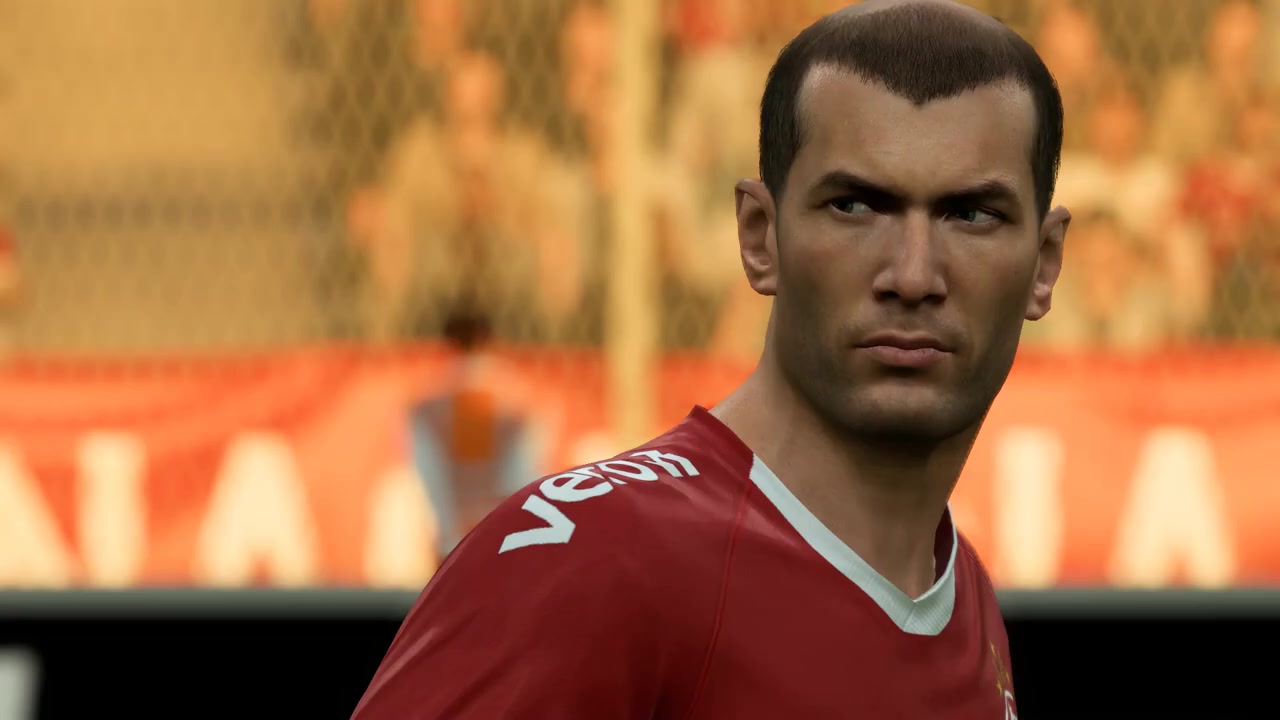 fifa20传奇脸补:法国传奇齐达内zinedine zidane脸补预览(rfa)_哔哩