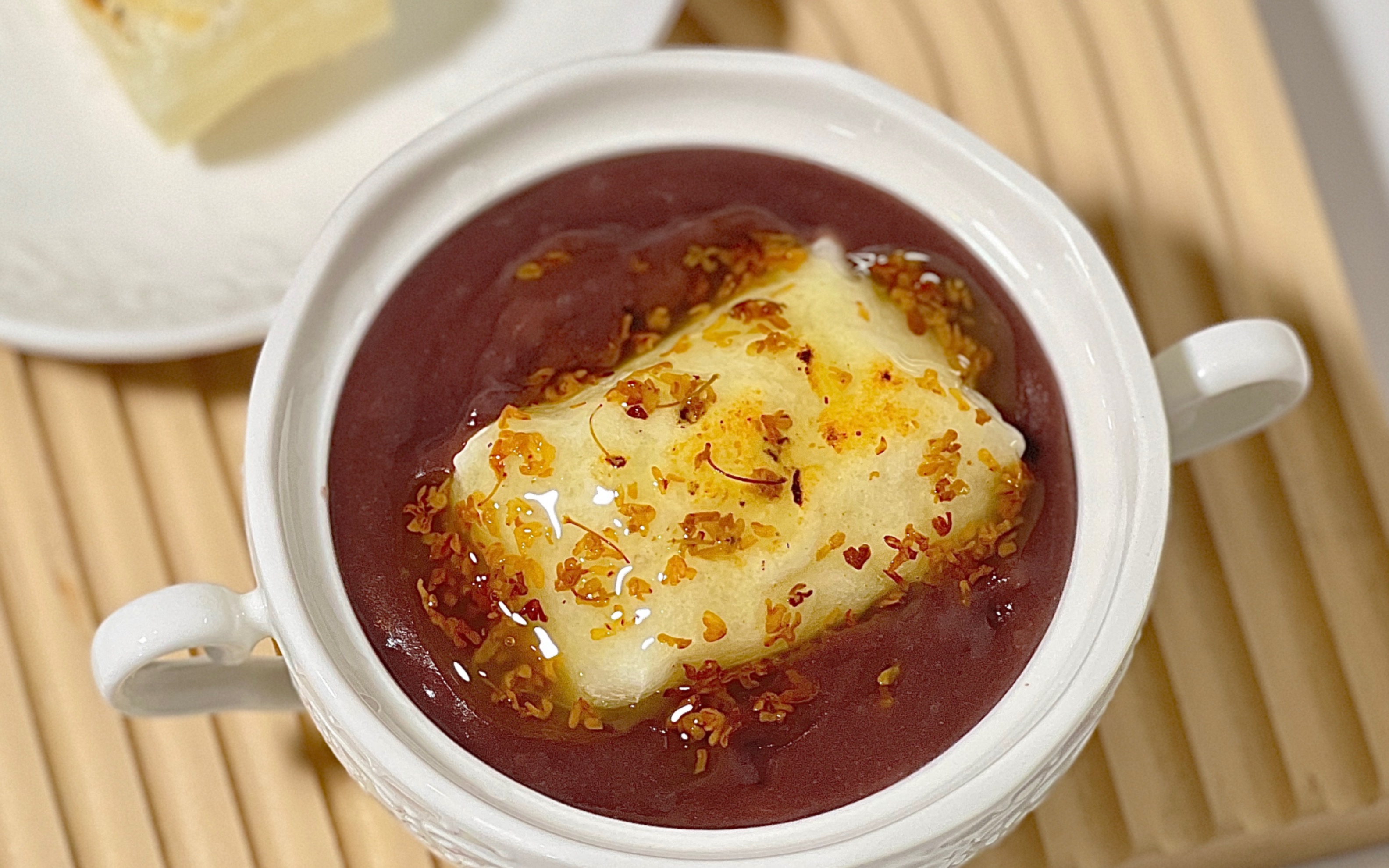 暖fufu的红豆年糕汤 好喝糯叽叽