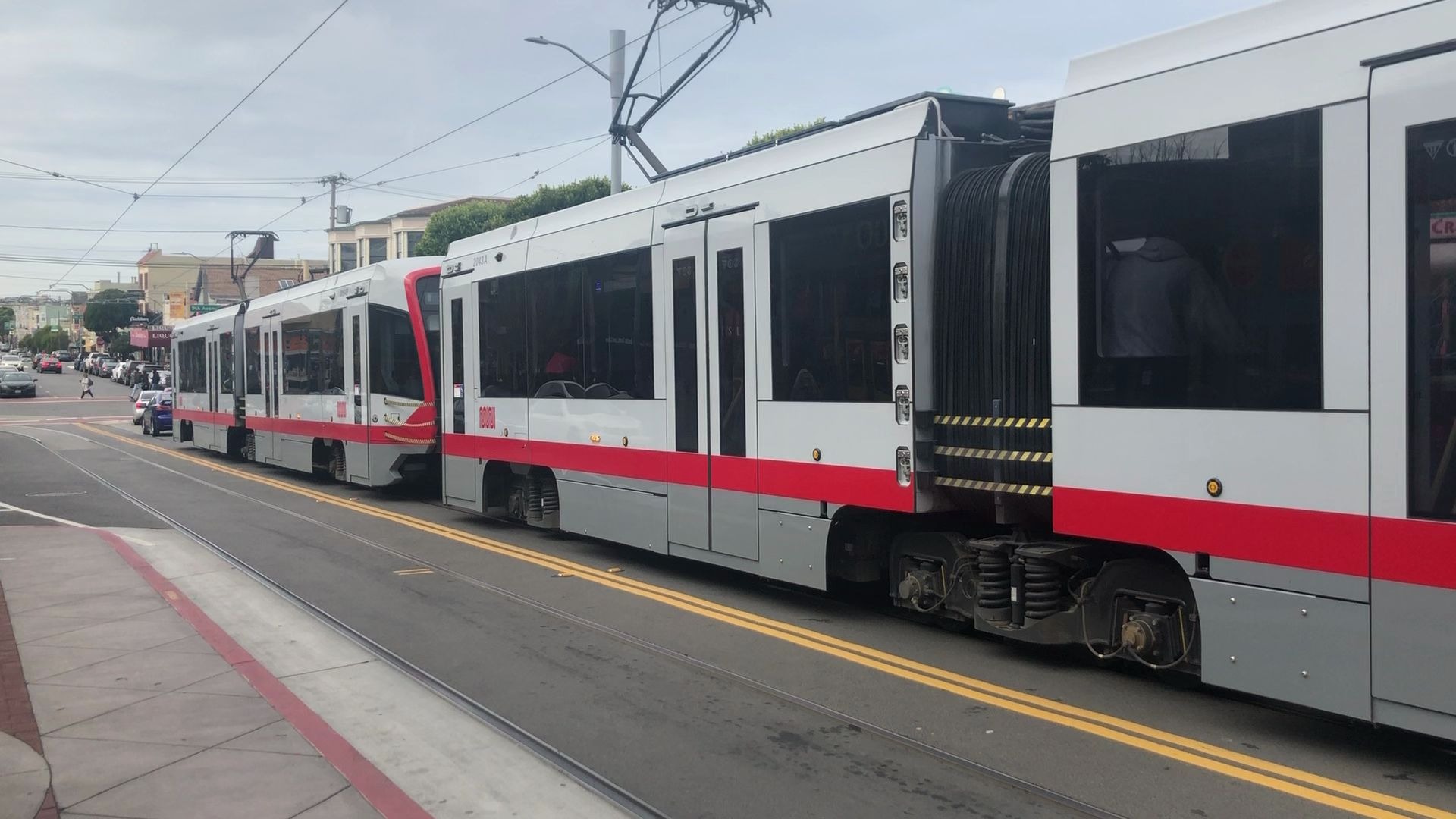 旧金山MUNI轻轨 西门子列车运行 San Francisco MUNI Metro 有轨电车 Siemens哔哩哔哩bilibili