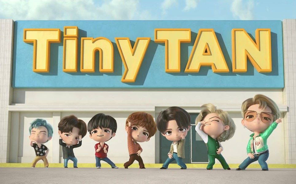 防弹少年团可可爱爱tinytandynamiteclip公开