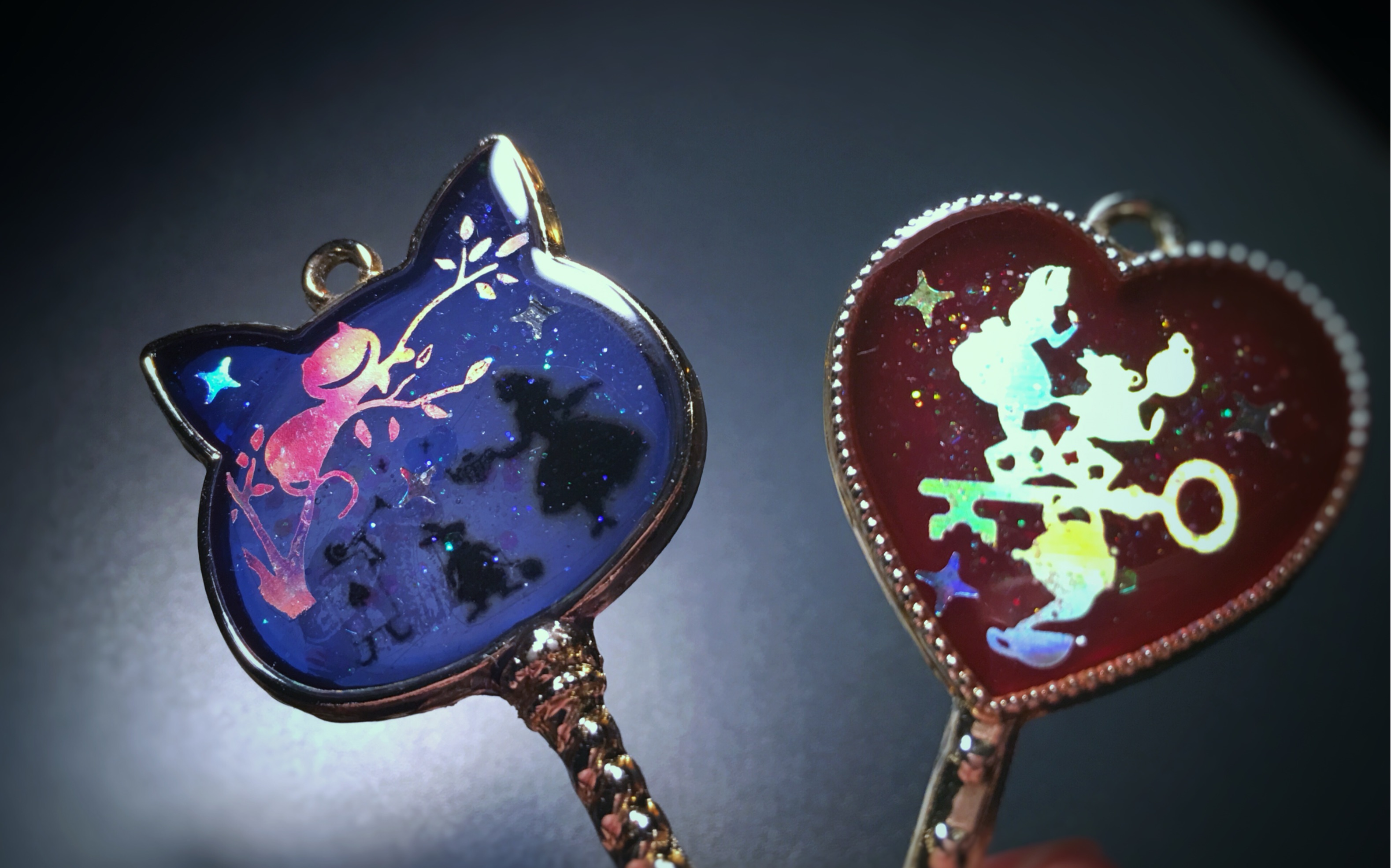 uv滴胶爱丽丝的钥匙展示