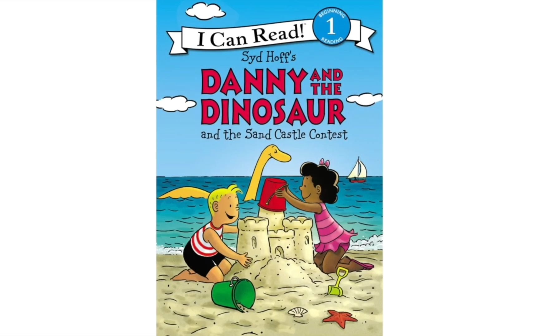 汪培珽英文书单|I Can Read 系列 Danny and the Dinosaur and the Sand Castle Contest哔哩哔哩bilibili