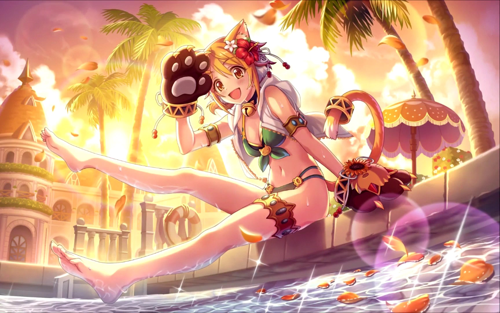 公主连结re:dive 春咲日和莉(夏日泳装)全4话角色故事 cv东山奈央