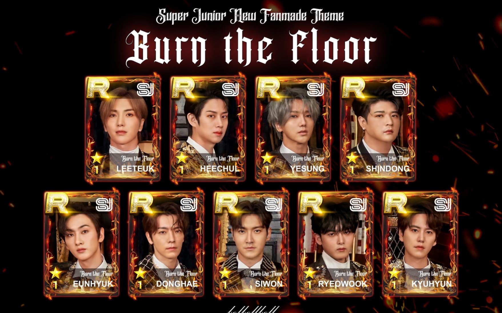 [图]Super Junior | Burn The Floor | Instrumental 伴奏