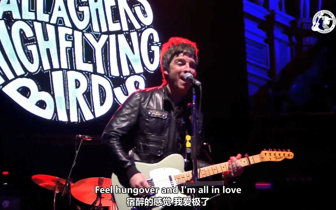 [图]Noel Gallagher - Lord Don't Slow Me Down [Live at TCT 2013] 中英字幕