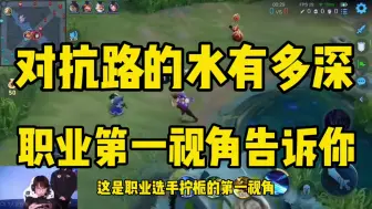 Download Video: 对抗路的水有多深，拧栀视角告诉你，一个边路威胁敌方C位