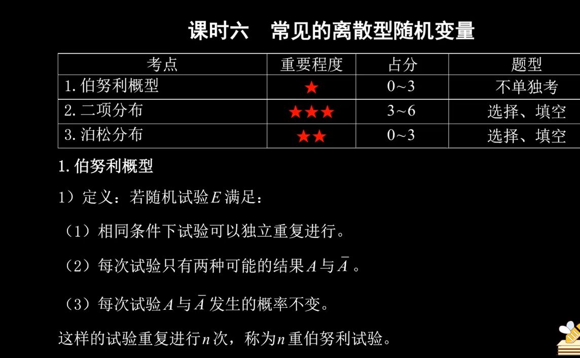 06 常见的离散型随机变量