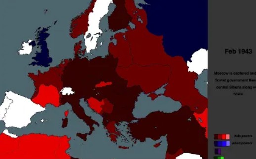 【架空历史地图】二战轴心国的胜利高堡奇人世界线哔哩哔哩bilibili