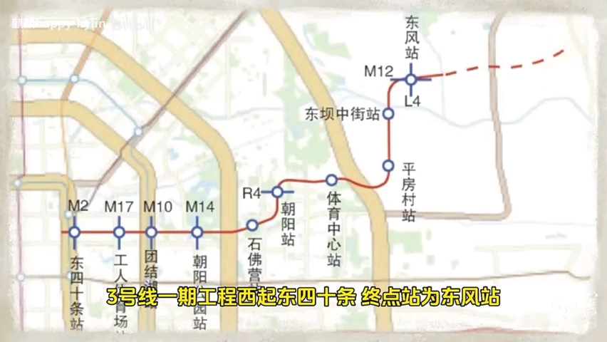 北京地铁3号线的历史长河